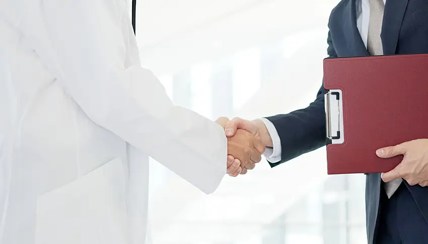 Law firm partnering with a medical record review provider